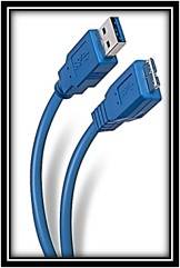 CABLE P/DISPOSITIVOS USB MICRO-B DE SUPERVELOCIDAD 5 GBPS - USB 3.0 A MACHO A USB MICRO B-MACHO, 1.8M, AZUL, BROBOTIX 364126 CABLE P/DISPOSITIVOS USB MICRO-B DE SUPERVELOCIDAD 5 GBPS - USB 3.0 A MACHO A USB MICRO B-MACHO, 1.8M, AZUL, BROBOTIX 364126
